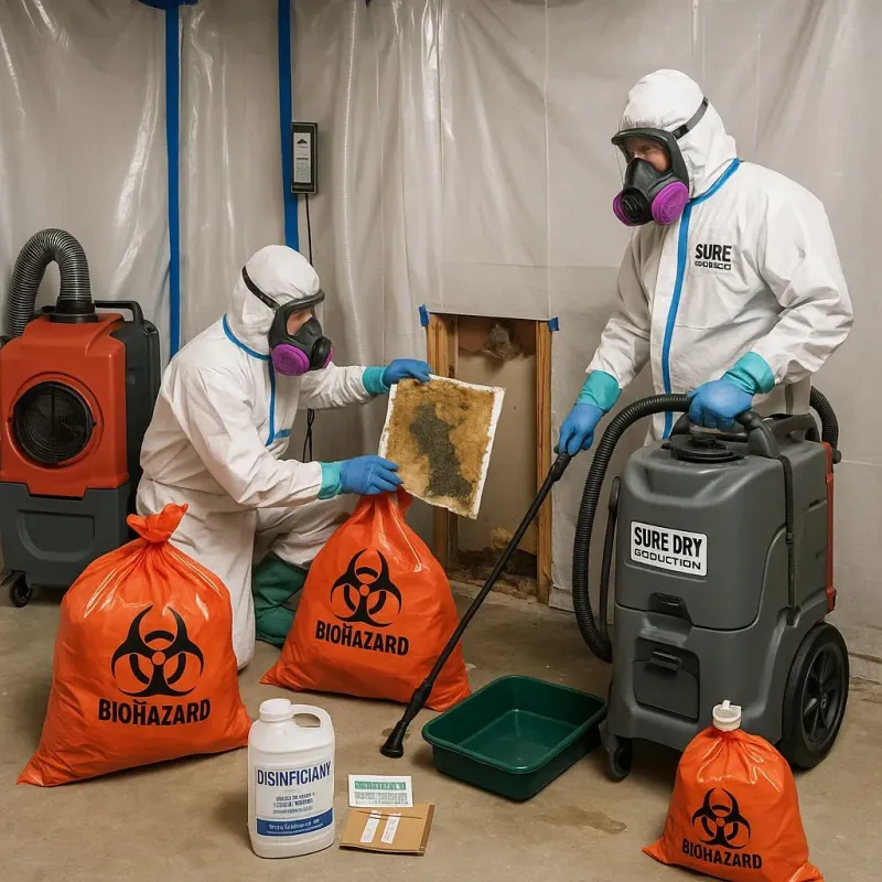 Contaminated Water Handling Protocols process in Westfield, PA
