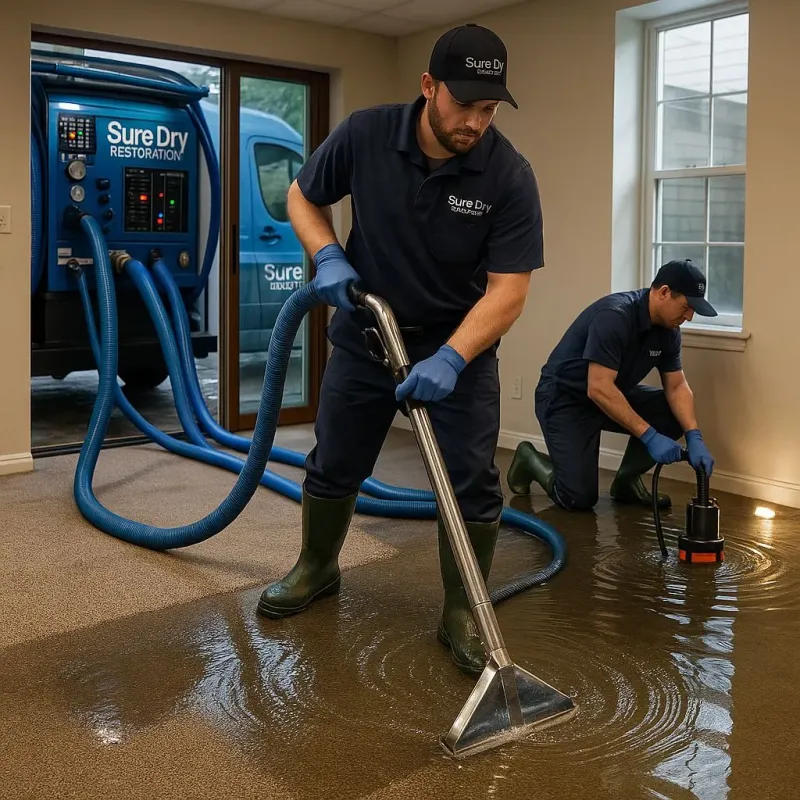 Water Extraction and Removal process in Westfield, PA